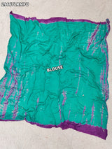 By Shibori Style With Festive Wear