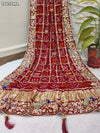 KcPc New Premium Gharchola Dupatta in Pure Gaji Silk with Intricate Gota Patti Detailing AMT