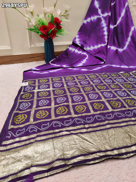 By Bandhani Saree