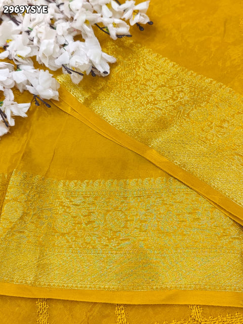 KcPc New Festive HO Silk Patola Saree with Traditional Kashida Work ANT