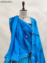 By Shibori Style With Festive Wear