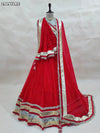 By Traditional Style With Festive Wear
