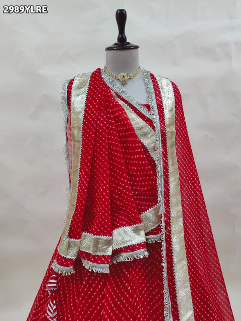 By Traditional Style With Festive Wear