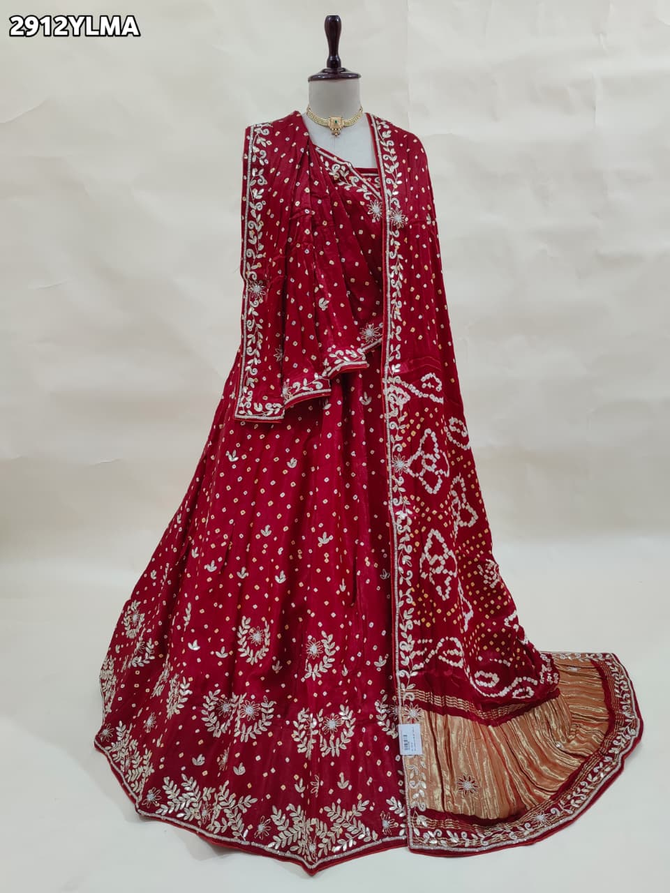 By Bandhani Style With Festive Wear 