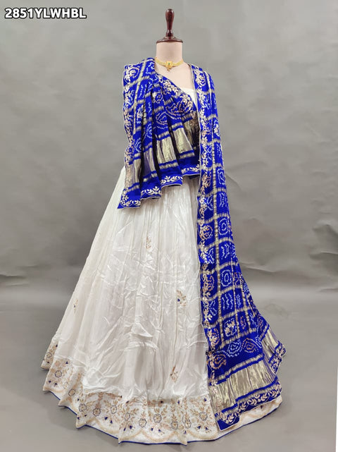 By Bandhani Style With Traditional Wear