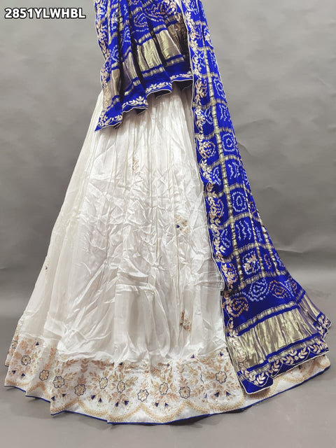 By Bandhani Style With Traditional Wear