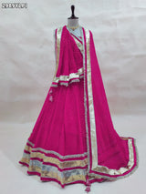 By Traditional Style With Festive Wear
