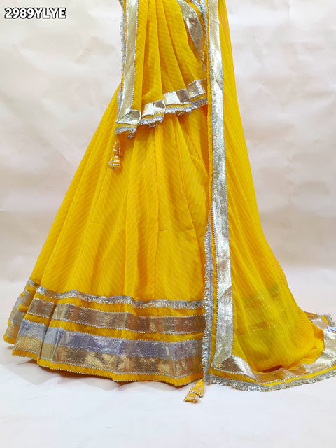 By Traditional Style With Festive Wear