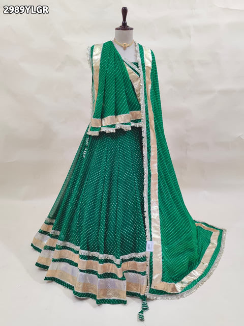 By Traditional Style With Festive Wear