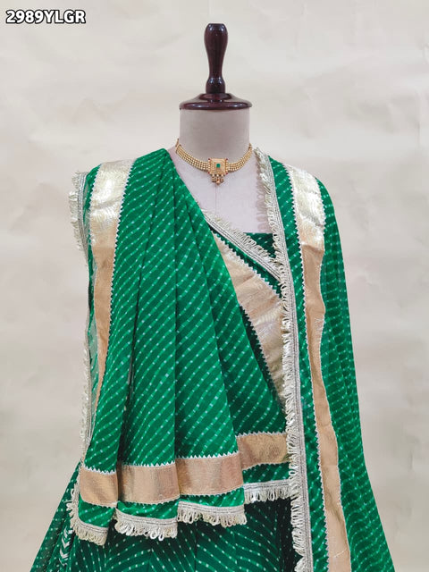 By Traditional Style With Festive Wear