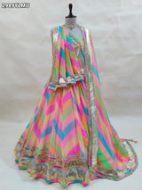 By Traditional Style With Festive Wear