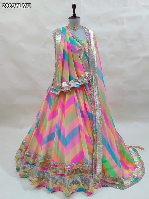 By Traditional Style With Festive Wear