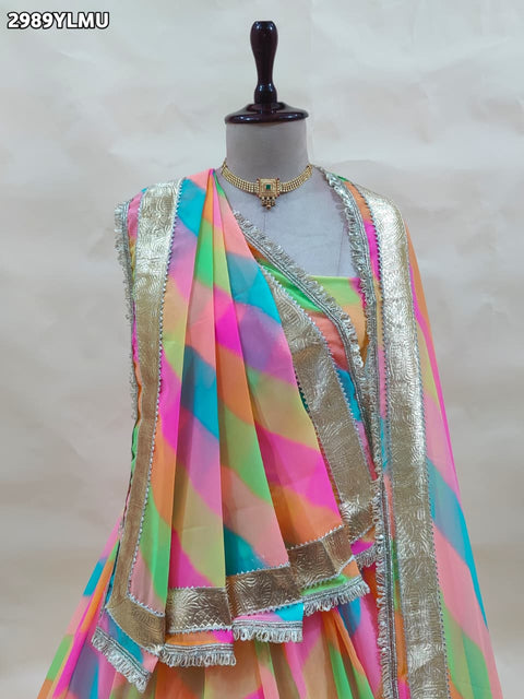 By Traditional Style With Festive Wear