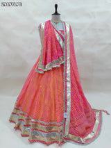 By Traditional Style With Festive Wear