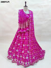 By Bandhani StyleWith Festive Wear 