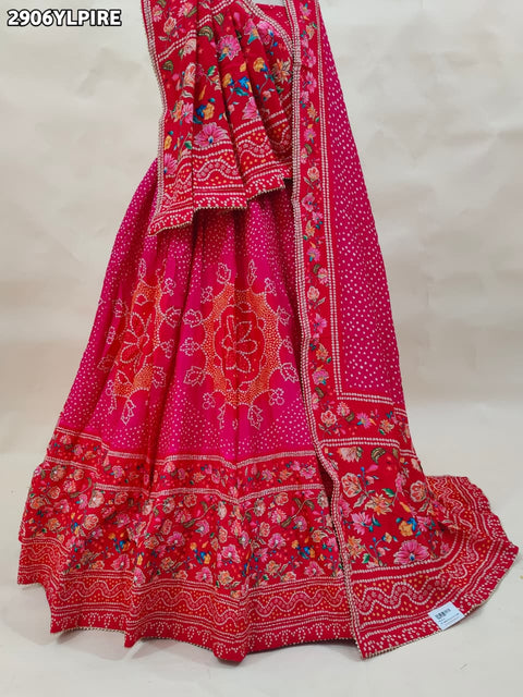 By Printed Style With Traditional Wear