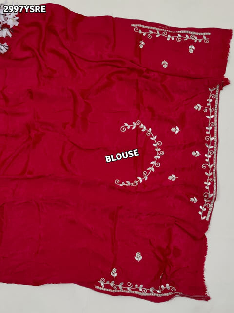 KcPc New Festive Modal Silk Saree with Classic Gharchola Pattern and Gota Patti Embellishments  AMT
