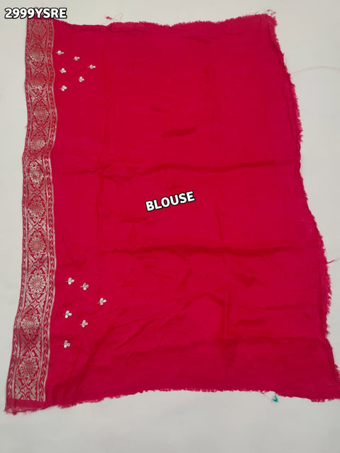 KcPc New Festive Pure Russian Silk Saree with Exquisite Cutdana Aari Embroidery  AMT