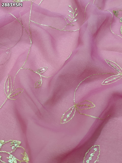 KcPc New Traditional Chiffon Saree with Exquisite Aari Tari Work and Elegant Design  JAY