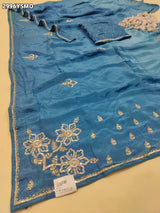 By Designer Saree with Sequence Work