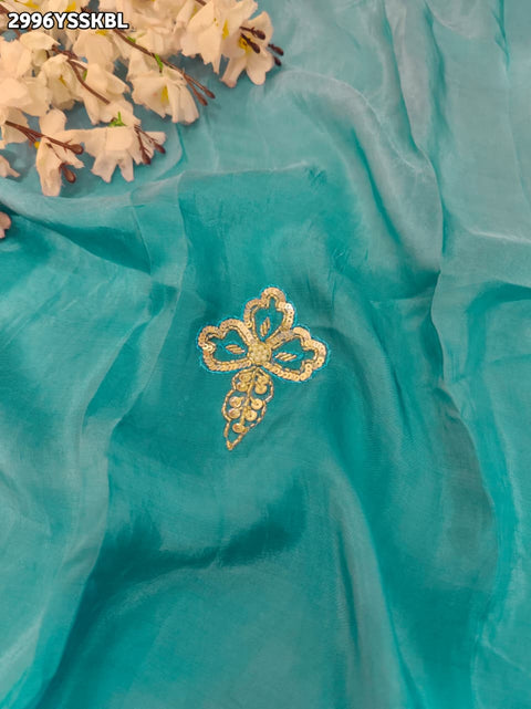 By Designer Saree with Sequence Work