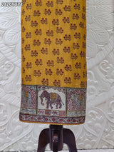KcPc New Traditional Kalamkari Print Suit in Cotton SilkNITY