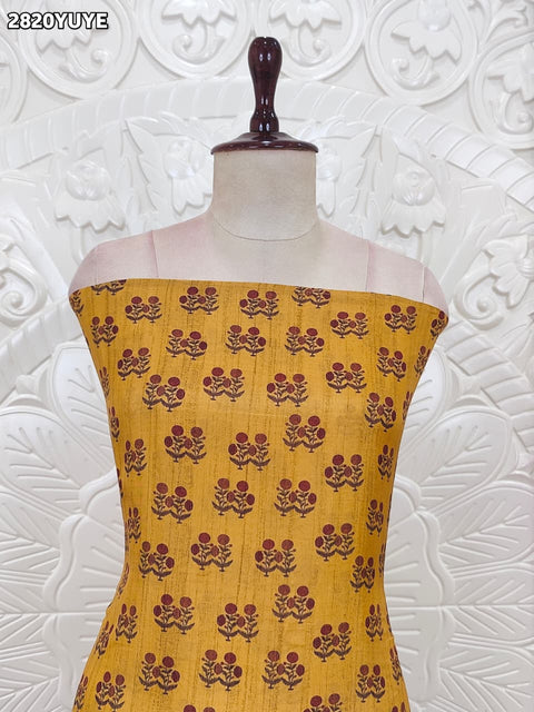 KcPc New Traditional Kalamkari Print Suit in Cotton Silk  NITY