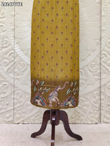 KcPc New Cotton Silk Printed Suit with Satin Bottom DupattaNITY