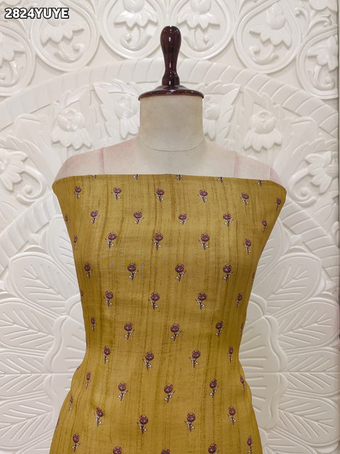 KcPc New Cotton Silk Printed Suit with Satin Bottom Dupatta  NITY