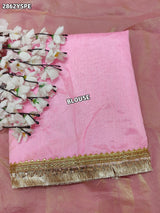 By Chiffon Tissue SareeWith Party Wear