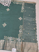 By Traditional Saree With Festive Wear