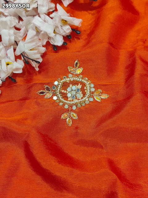 By Traditional Saree With Festive Wear