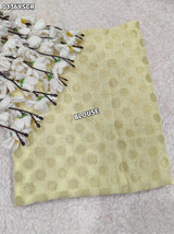 By Zari border Saree With Festive Wear