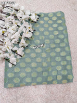 Buy Zari border Saree With Festive Wear