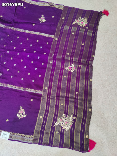 By Traditional Saree With Festive Wear