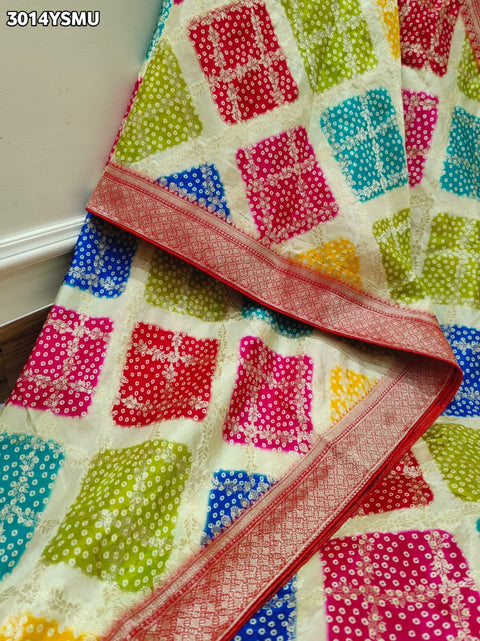 By Digital Saree With Festive Wear