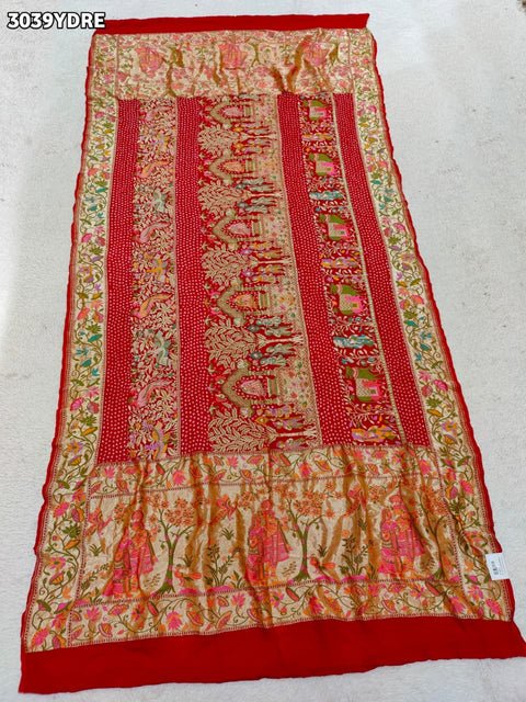 By Kalamkari Dupatta With Traditional Wear
