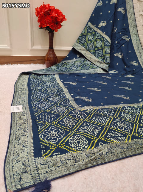 By Banarsi Saree With Festive Wear  