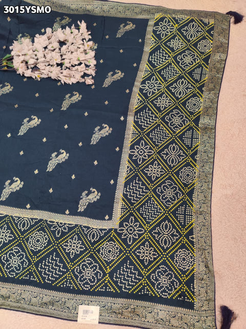 By Banarsi Saree With Festive Wear  