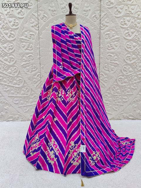 By Leheriya Lehenga With Festive Wear