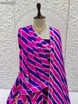 By Leheriya Lehenga With Festive Wear