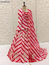 By Leheriya Lehenga With Festive Wear