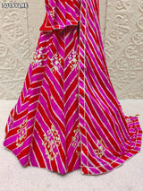 By Leheriya Lehenga With Festive Wear