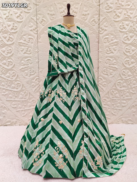 By Leheriya Lehenga With Festive Wear