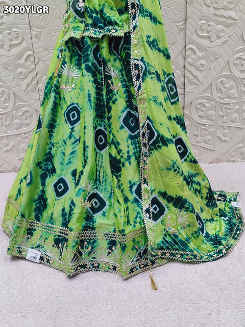 By Shibori Lehenga With Festive Wear