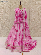 By Shibori Lehenga With Festive Wear