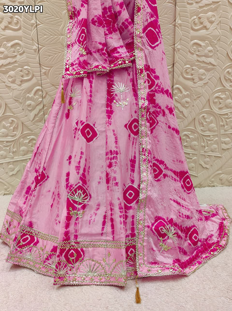 By Shibori Lehenga With Festive Wear