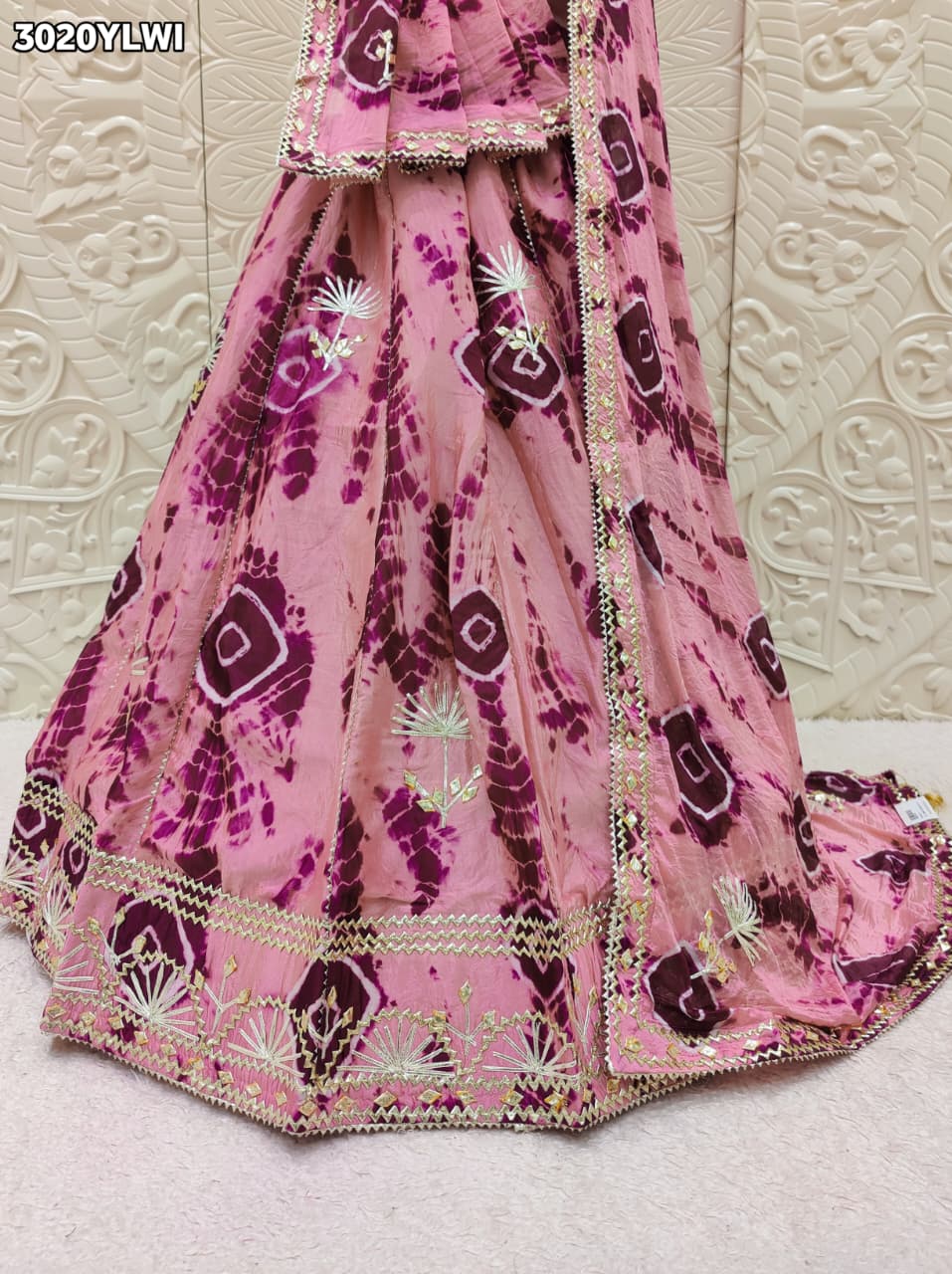 By Shibori Lehenga With Festive Wear