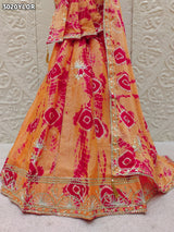 By Shibori Lehenga With Festive Wear