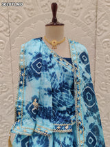 By Shibori Lehenga With Festive Wear